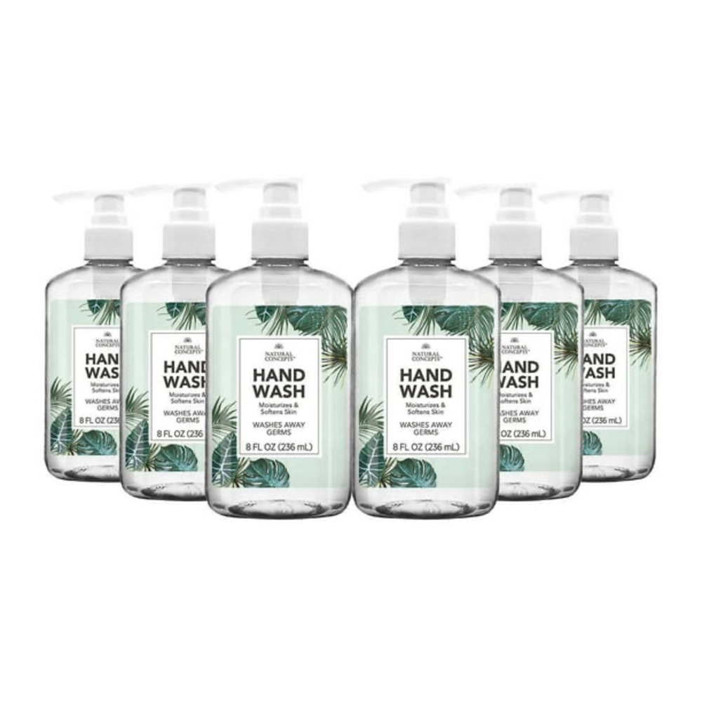 Natural Concepts Vegan Hand Wash - 6 pack